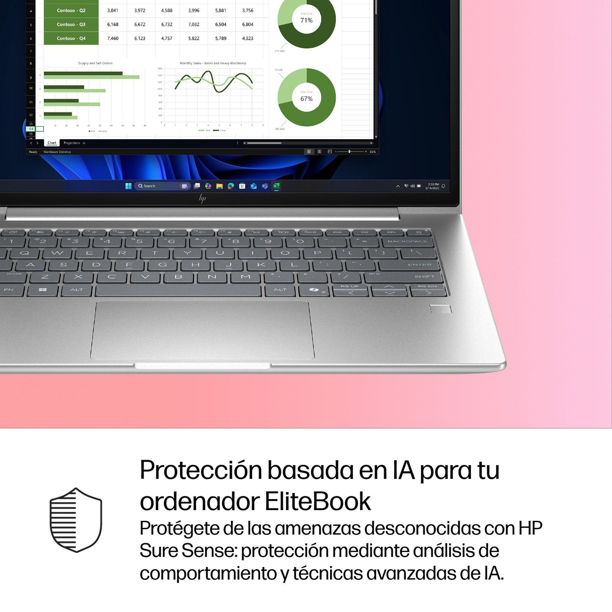 EAN 0199251426292 - HP EliteBook 6 G1i 14 inch Notebook AI PC Wolf Pro Security Edition Intel Core Ultra 5 225U Portátil 35,6 imagen 13