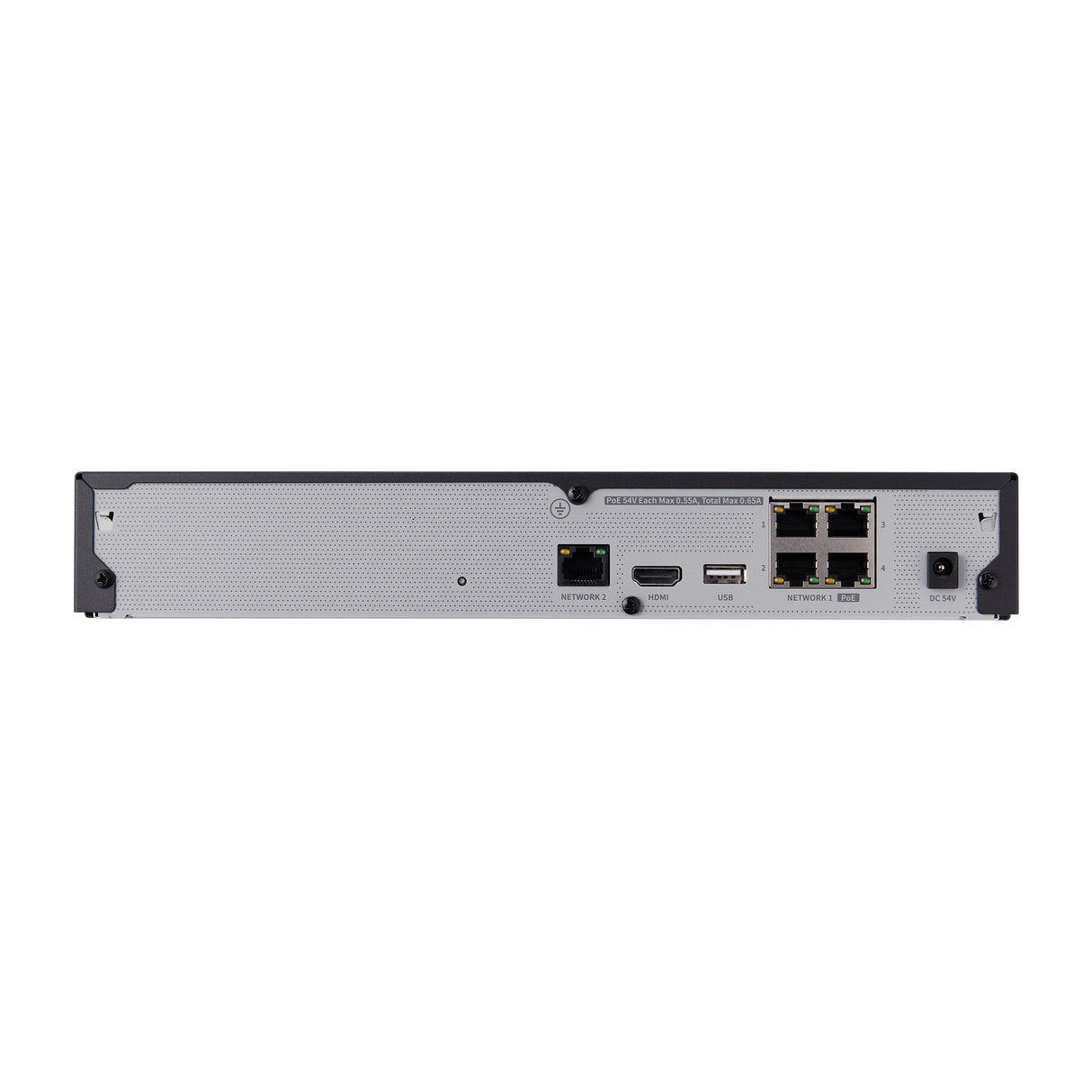 EAN 8801089228390 - Hanwha ARN-410S Grabadore de vídeo en red (NVR) Negro imagen 4