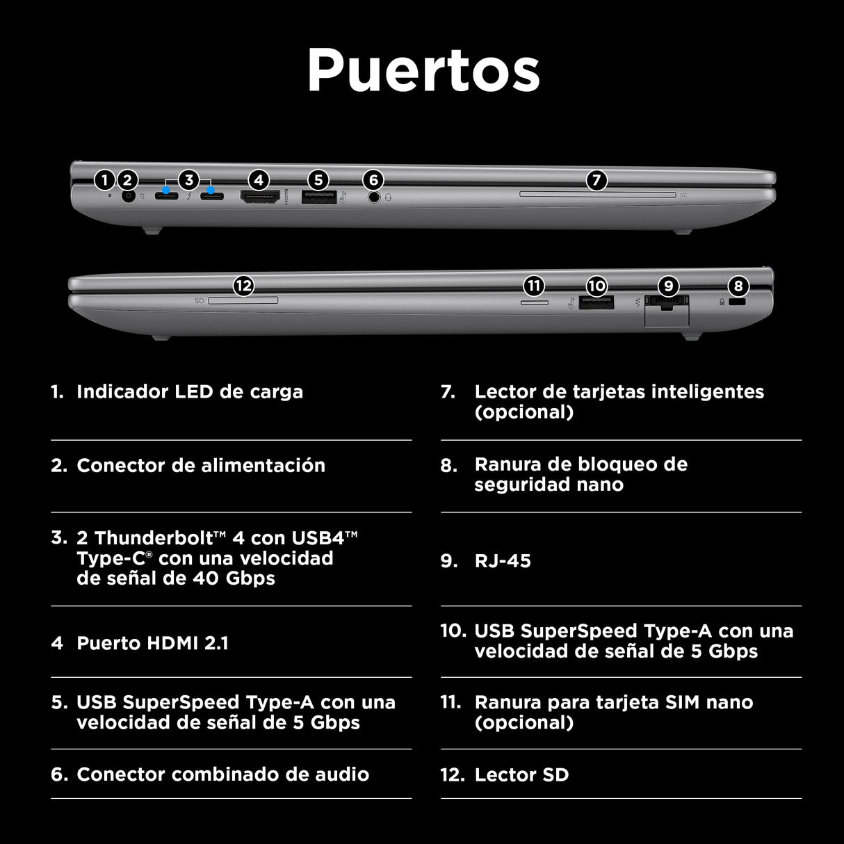 EAN 198415363091 - HP ZBook Power G11 Intel Core Ultra 9 185H Estación de trabajo móvil 40,6 cm (16") Pantalla táctil WUXGA 3 imagen 4