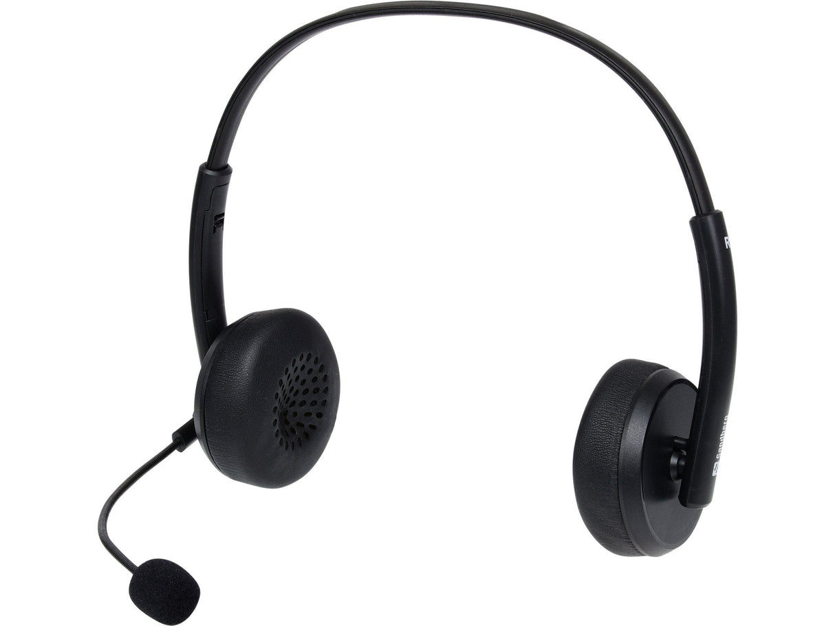 Auriculares Sandberg Office Saver Con Microfono, Usb, Estereo, Negro