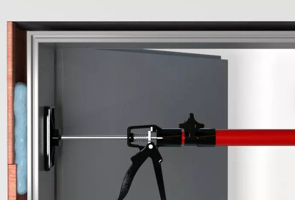 Fischer 2k - Espuma Rápida Pu 400, Sellador Azul Claro, 400ml 53081