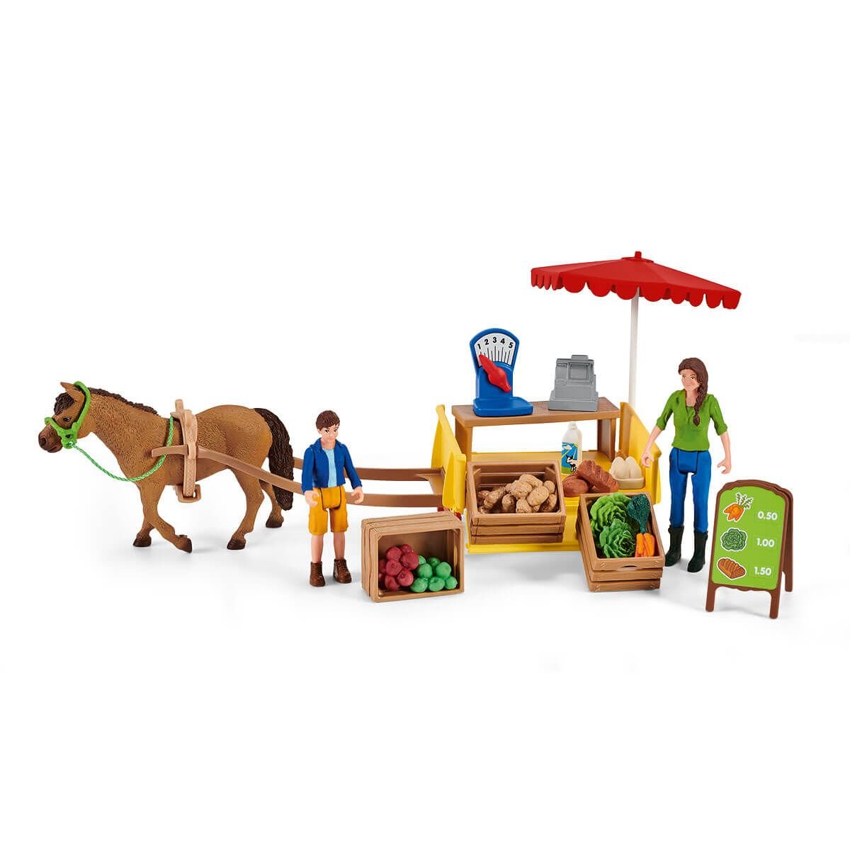 Schleich - Puesto De Granja Móvil Sunny Day (42528)