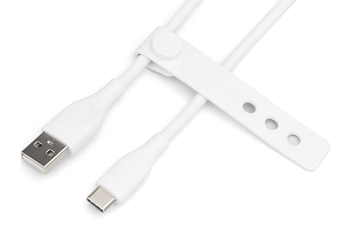 EAN 4016032495444 - Digitus AK-300340-010-W cable USB USB 2.0 USB A USB C imagen 3