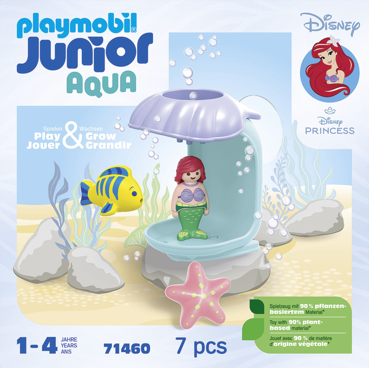 Playmobil Junior Disney: Lluvia De Conchas De Ariel