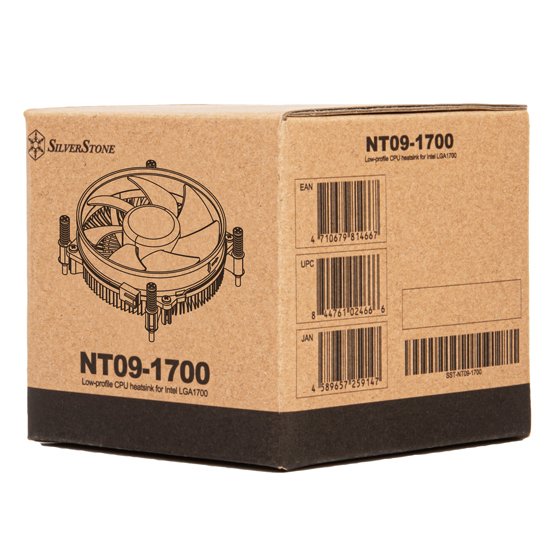 EAN 4710679814667 - Silverstone NT09-1700 Procesador Refrigerador de aire 9,2 cm Negro 1 pieza(s) imagen 5