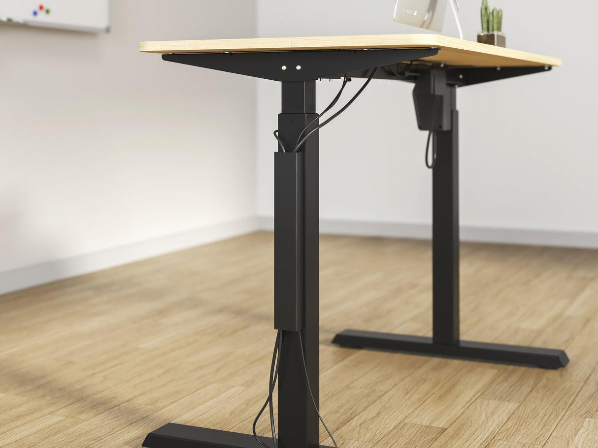 Equip 650865 Organizador De Cables Escritorio Bandeja De Cables Negro