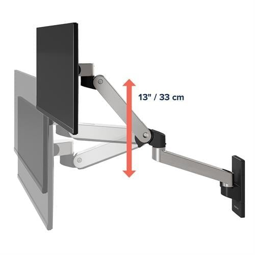Ergotron Lx Pro - Kit De Fijación (Brazo Para Monitor) - Para Lcd-Display - Aluminium - Polished Aluminum - Tamaño De Pantalla: Hasta 86,4 Cm (Hasta 34 Pulgadas)