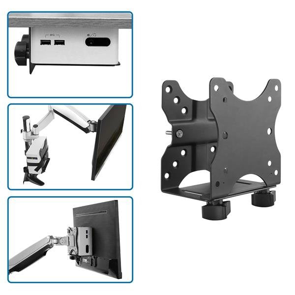 EAN 0065030867320 - StarTech.com ACCSMNT soporte de CPU Peana para monitor Negro imagen 7