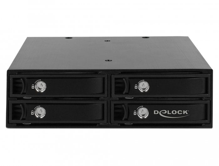 Delock 47233 Rack Móvil De 5.25" Para 4 X 2.5? Sata / Sas Hdd / Ssd 12 Gb/S