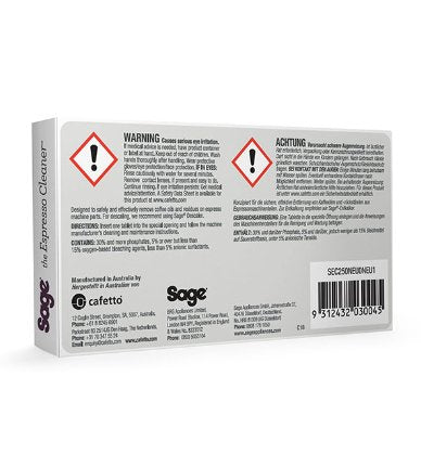 Tabletas De Limpieza Sage Espresso