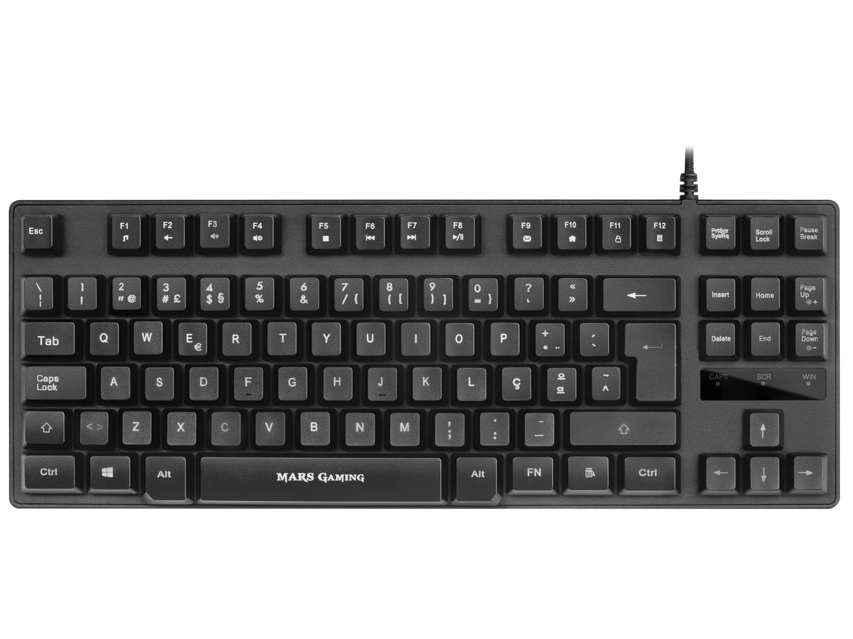 EAN 4718009158511 - Mars Gaming MKTKLPT teclado Juego USB QWERTY Negro imagen 2