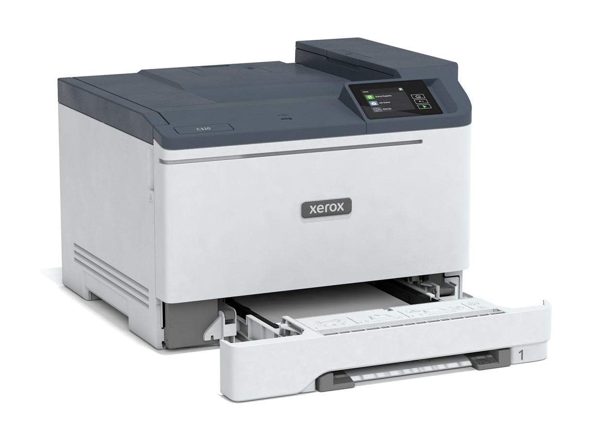 Xerox C320v_dni Impresora Color A Dos Caras Laser A4/Legal 1200 X 1200 Ppp Hasta 33 Ppm (Mono) / Hasta 33 Ppm (Color) Capacidad: 250 Hojas Gigabit Lan Wi-Fi(N) Usb 2.0 Usb Programa De Devolución Green World Alliance