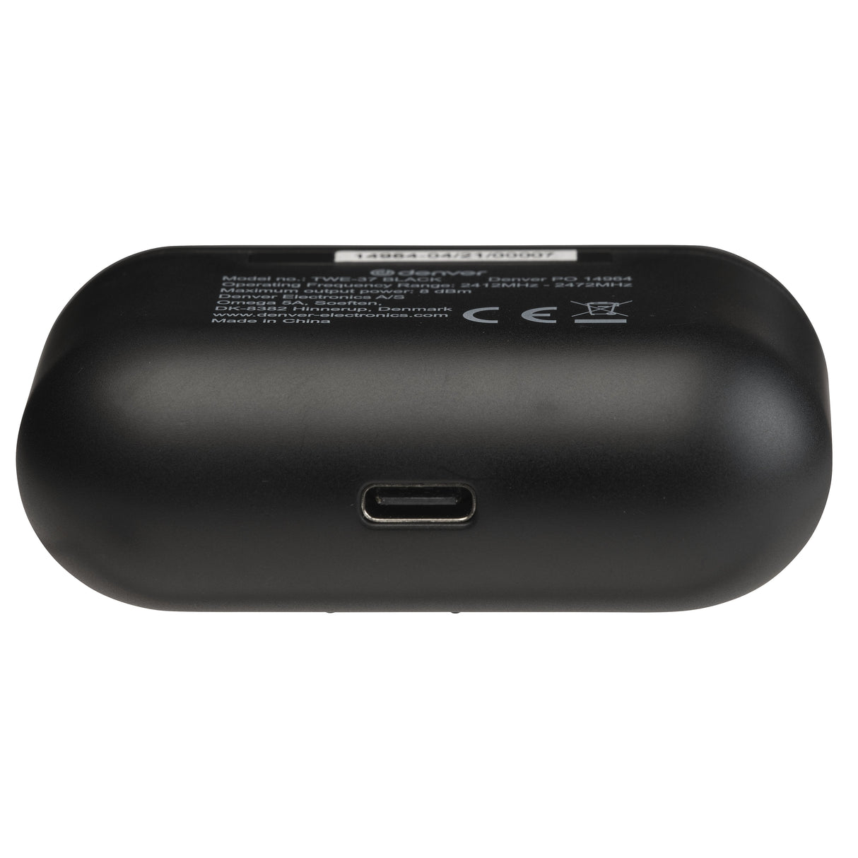 Auricular Denver Twe37b Negro