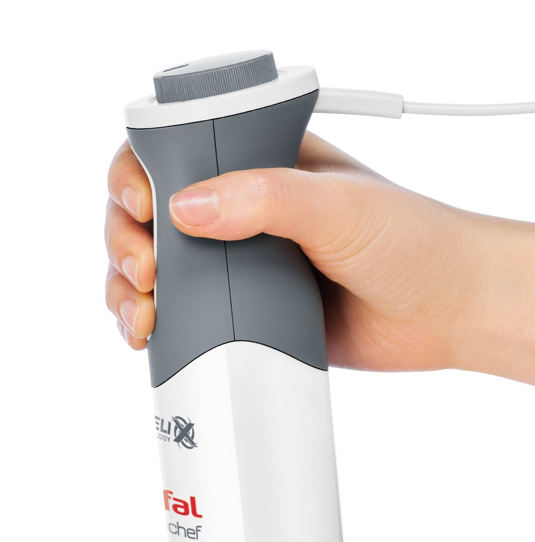 Tefal Optichef Hb643138 Batidora 0,8 L De Inmersión 800 W Metálico Cuarzo, Blanco