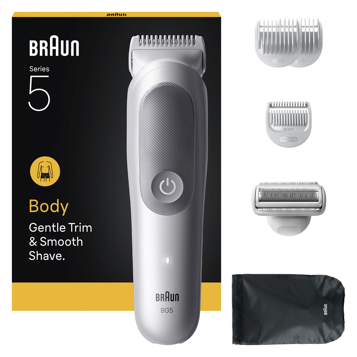 Braun Body Groomer Bg5550 Lghtgrey