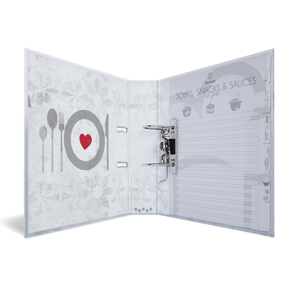 Carpeta De Recetas Herma Cocinar Con Amor A4