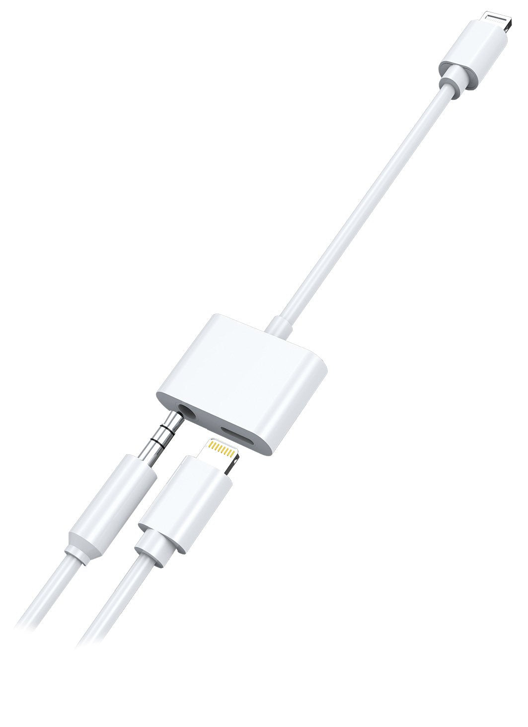 2go Cable De Conector Lightning 0,1 M Blanco