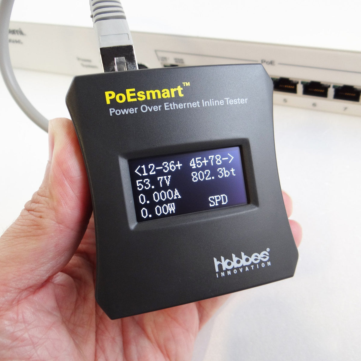Poesmart - Inline-Power-Over-Ethernet Tester