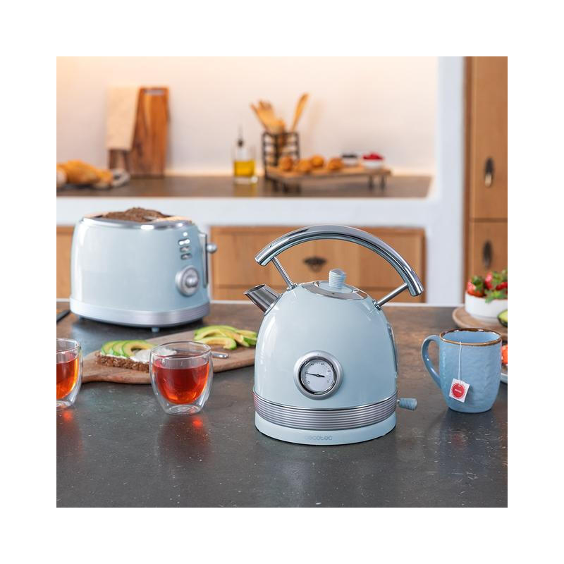 Cecotec Thermosense 420 Light Blue Hervidor De Agua 2200w 1,8l