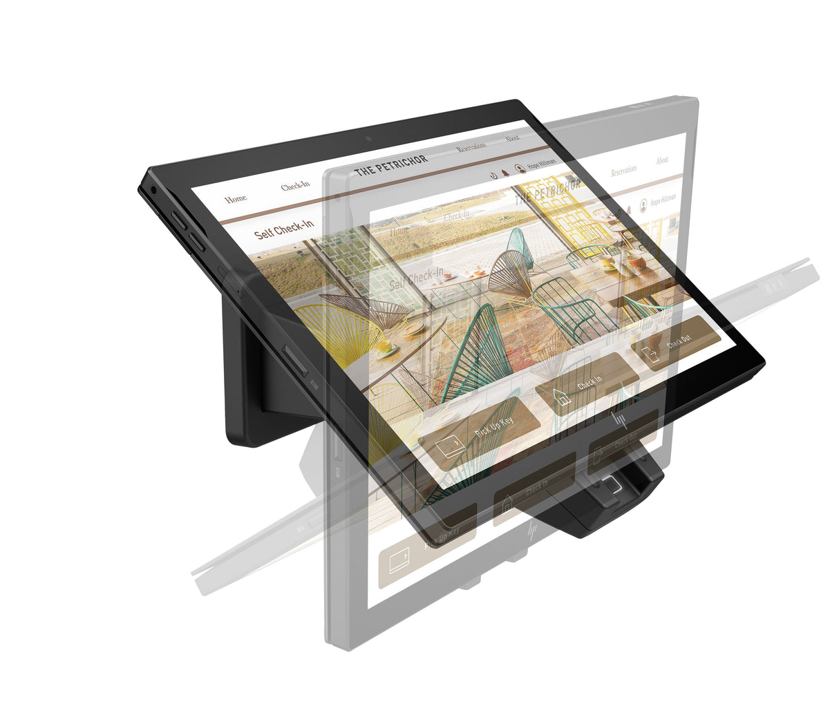 Hp Engage Go Tilt Mount - Kit De Fijación - Para