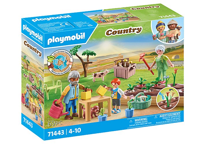Playmobil 71443 Campo Huerto Idílico En Casa De Los Abuelos