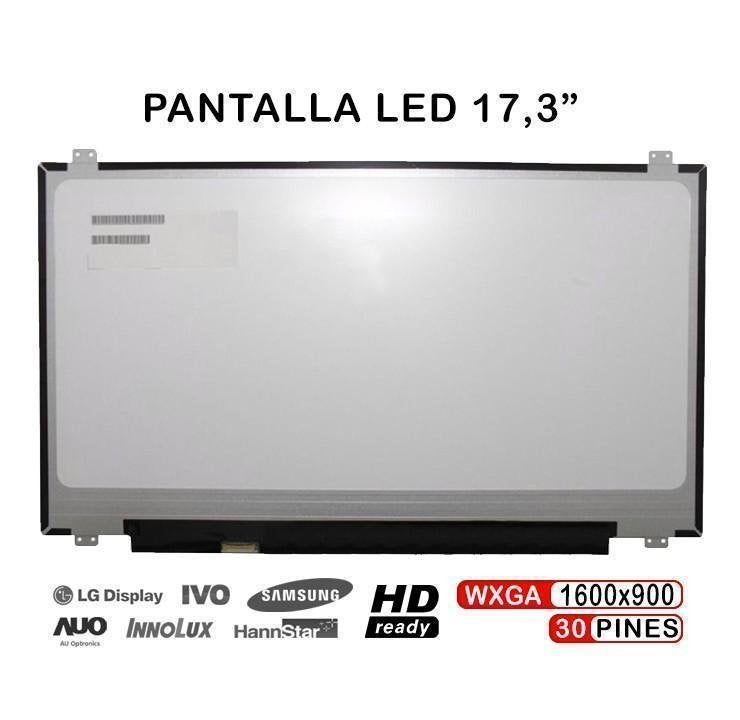 Pantalla Led De 17.3" Para Portátil Ltn173kt04 1600x900 30 Pines
