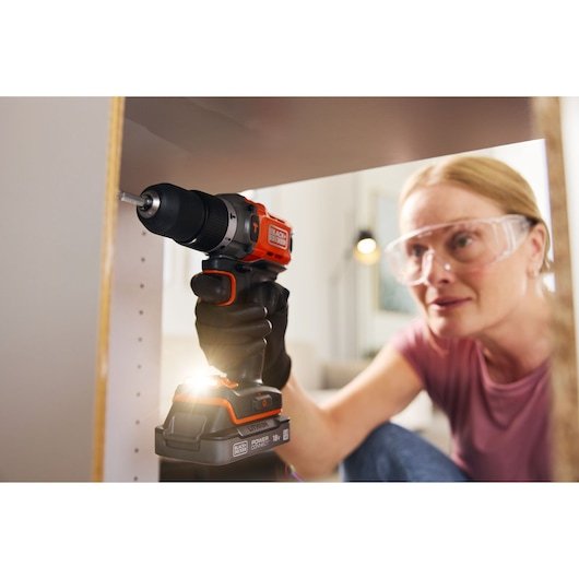 Taladro Black & Decker Bcd383xn-Xj Naranja