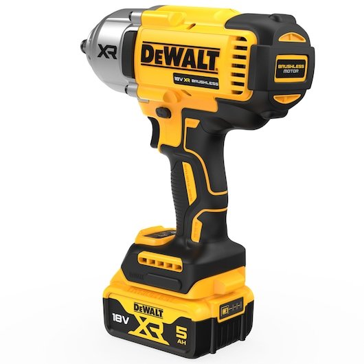 EAN 5035048743362 - DeWALT DCF900P2T-QW atornilladora de impacto con batería 1/2" 1898 Nm Negro, Amarillo 18 V imagen 5