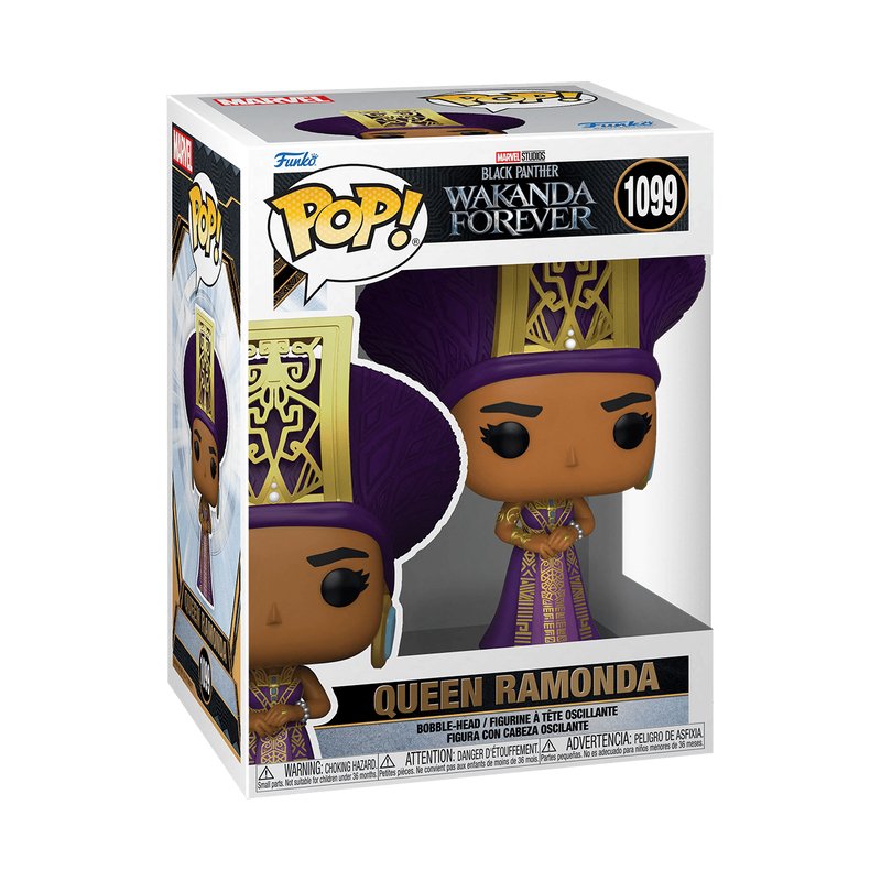 Figura Pop Black Panther Wakanda Forever Queen Ramonda