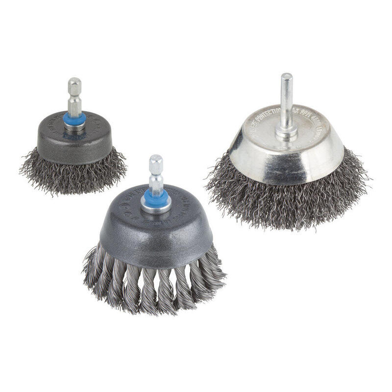 Cepillo De Copa De Alambre De Acero, Vástago Hexagonal, Ø50mm 2106000 Wolfcraft