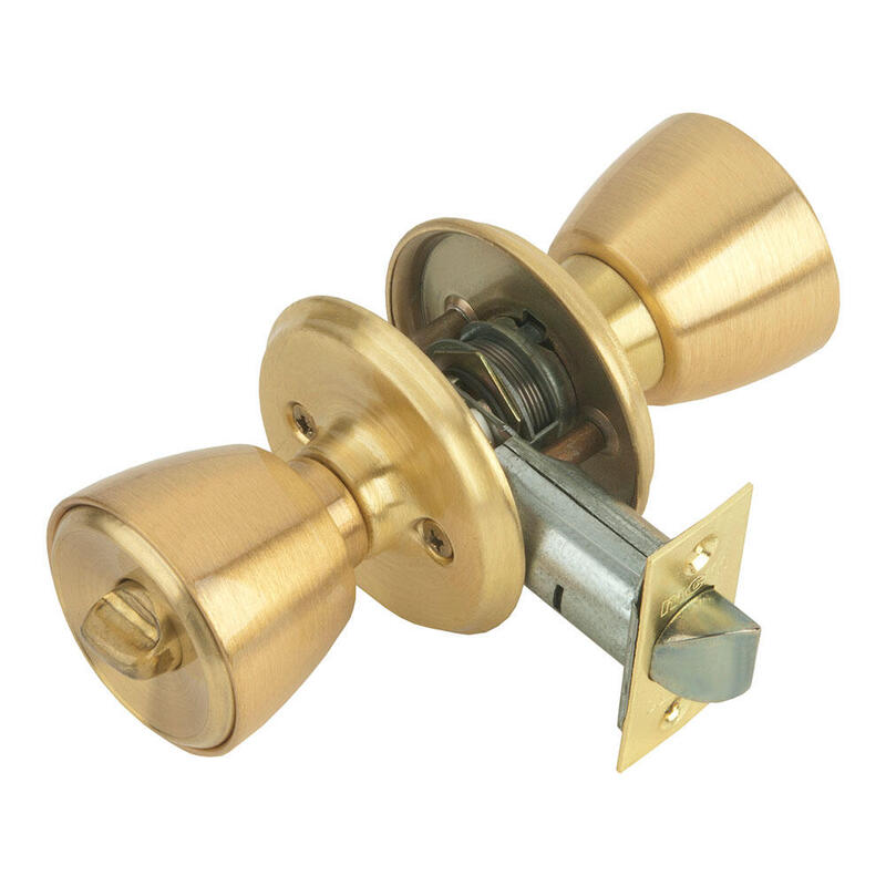 Cerradura Con Pomo Para Puerta Con Condena 509b-3-3-70 Mcm