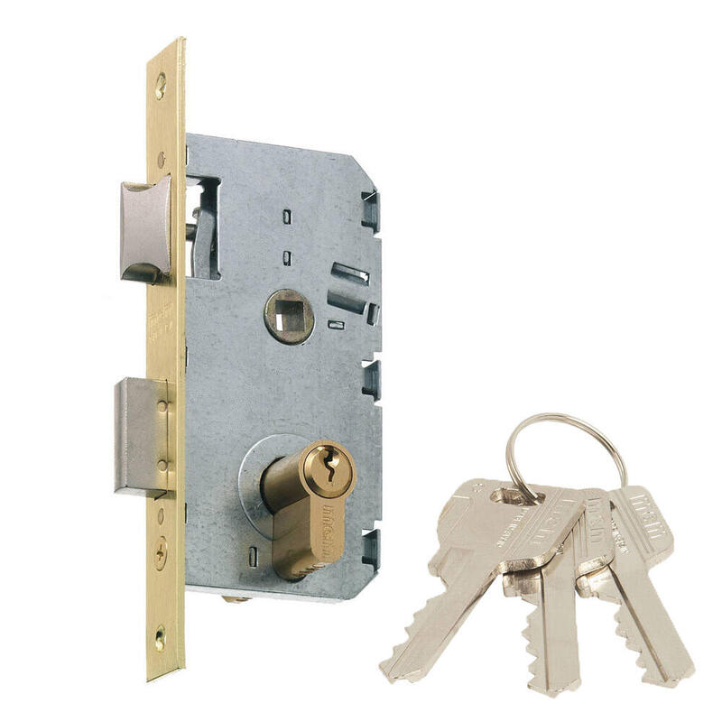 Cerradura De Embutir 1 Punto 2501-245an311 Mcm