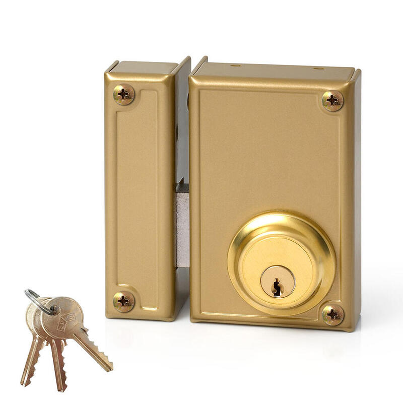 Cerradura De Sobreponer Solo Llave. Izquierda Jis 33-7i Jis