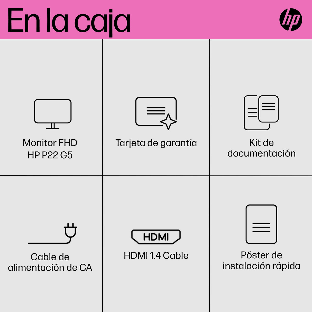 EAN 0196548138609 - HP P22 G5 FHD Monitor pantalla para PC 54,6 cm (21.5") 1920 x 1080 Pixeles Full HD LCD Negro imagen 9