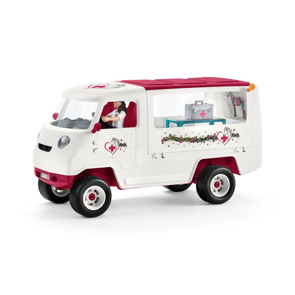 EAN 4055744023101 - schleich Mobile Vet with Hanoverian Foal imagen 11