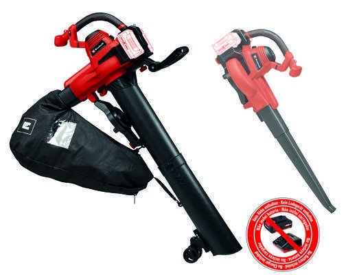 Einhell Aspirador Soplador De Hojas Inalámbrico Ge-Cl 36/230 Li E-Solo, 36volt (2x18v) 3433630