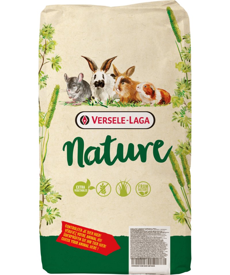 Comida Para Conejos Versele Laga Nature Cuni 2,3 Kg