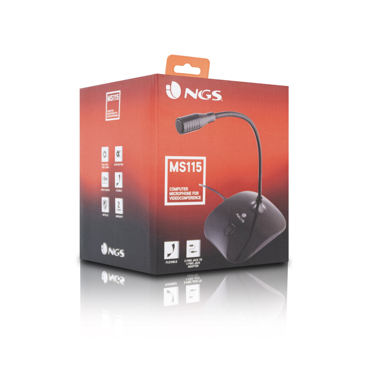 EAN 8435430618129 - NGS MS 115 Negro Micrófono para PC imagen 11