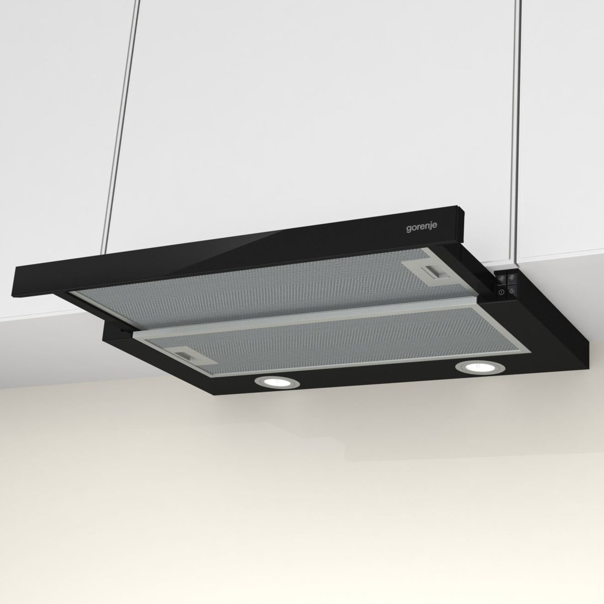 EAN 3838782388453 - Gorenje TH62E4BG Semintegrada (extraíble) Negro 450 m³/h imagen 6