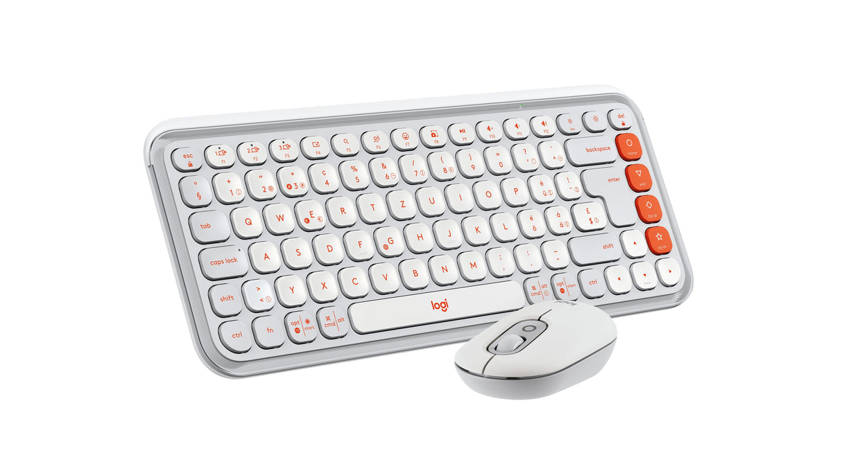 EAN 5099206128309 - Logitech Pop Icon Combo teclado Ratón incluido Universal Bluetooth QWERTZ Suizo Blanco imagen 4