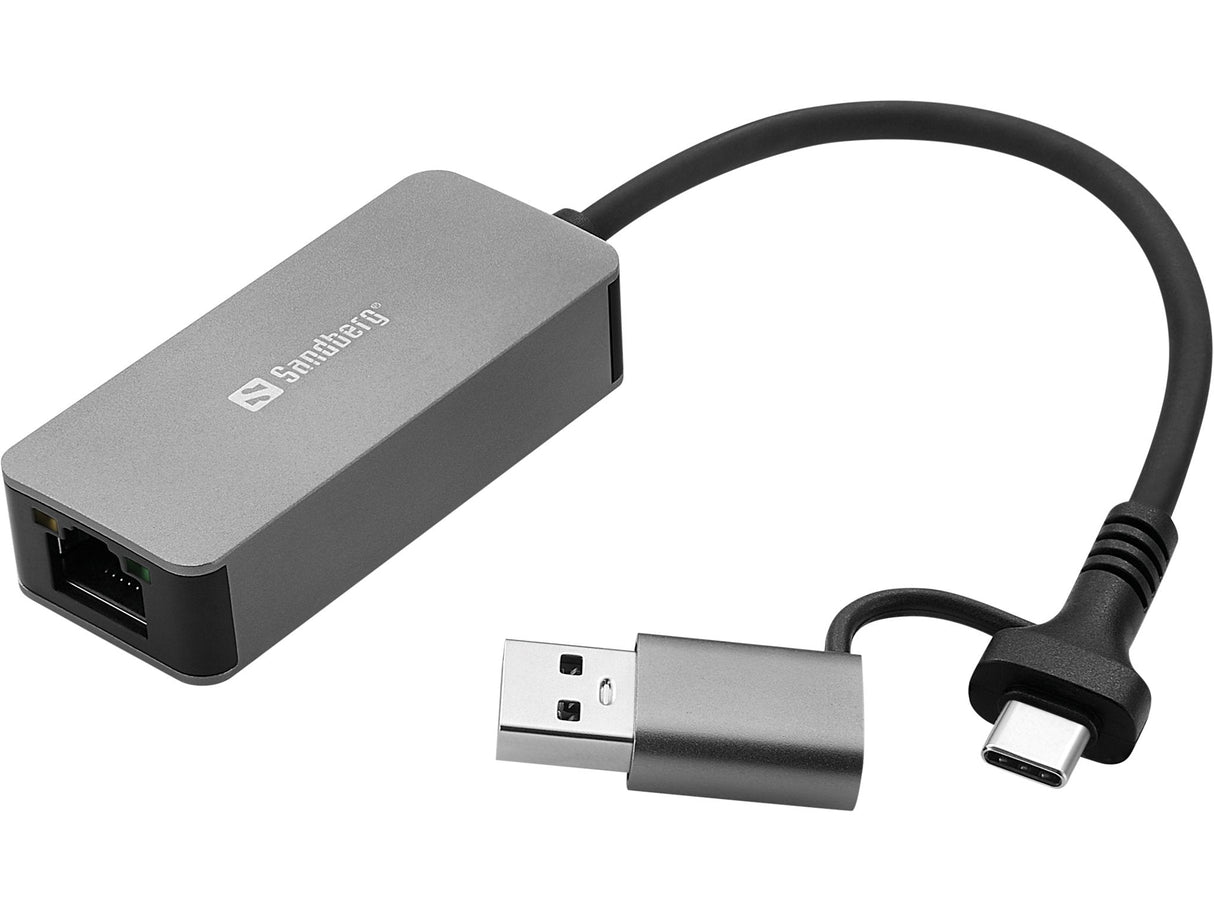 Usb-C/A 2.5 Gbe Rj45 Adapter