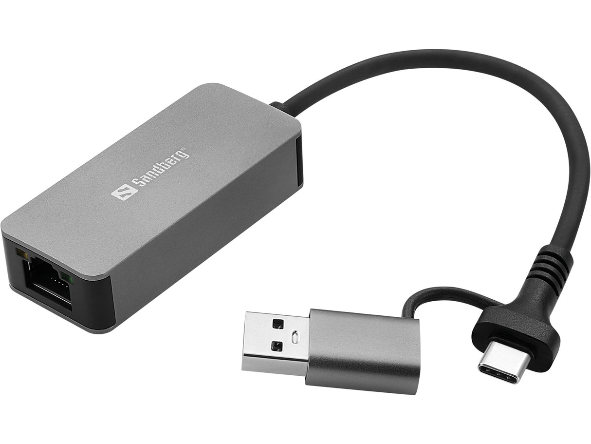 EAN 5705730136689 - Sandberg 136-68 adaptador y tarjeta de red Ethernet 2500 Mbit/s imagen 1