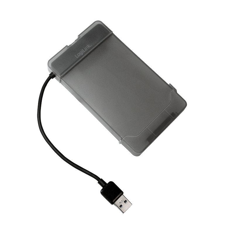 Logilink Au0037 Caja Para Disco Duro Externo 2.5" Carcasa De Disco Duro/Ssd Gris
