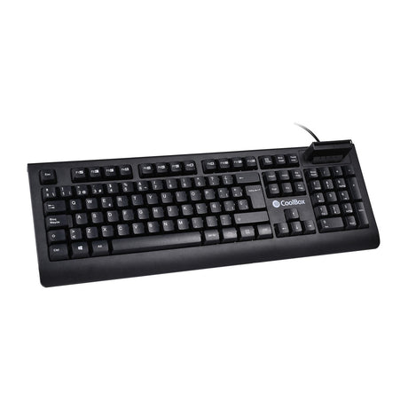 EAN 8436556141980 - CoolBox COO-TEC04DNI teclado Oficina USB QWERTY Español Negro imagen 2