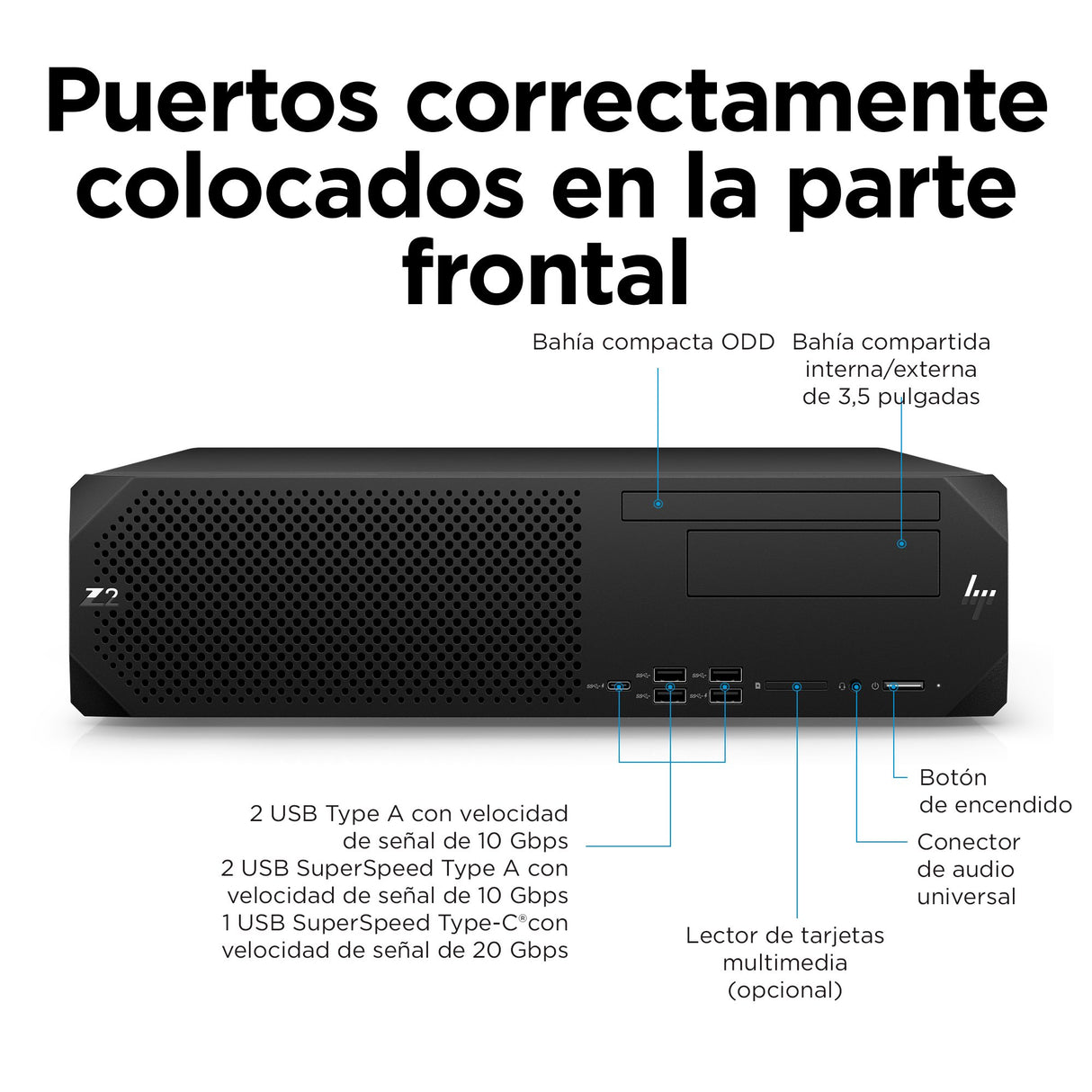 EAN 198122988419 - HP Z2 G9 Intel® Core™ i7 i7-14700 16 GB DDR5-SDRAM 1 TB SSD NVIDIA T400 Windows 11 Pro SFF Puesto de traba imagen 3