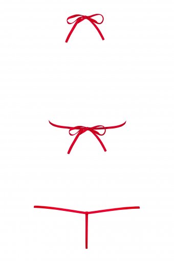 Body Luiza Color Rojo Talla S/M