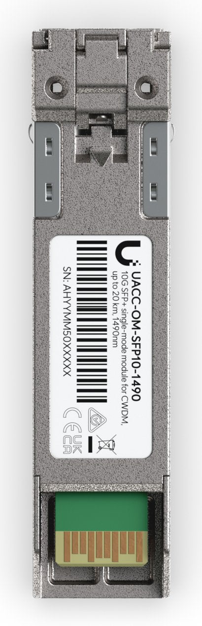 EAN 810084694756 - Ubiquiti UACC-OM-SFP10-1490 red modulo transceptor Fibra óptica 11300 Mbit/s SFP+ 1490 nm imagen 4
