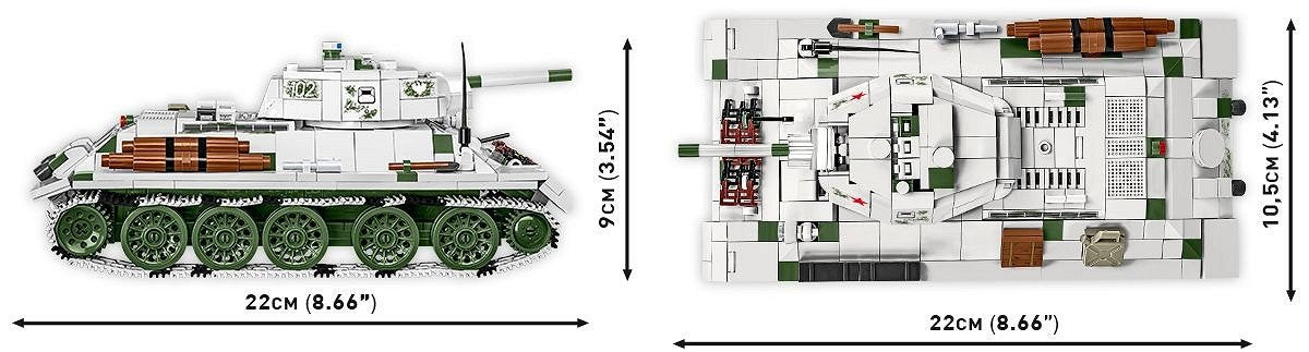 EAN 5902251025953 - COBI T-34/76 mod. 1941/42 imagen 12
