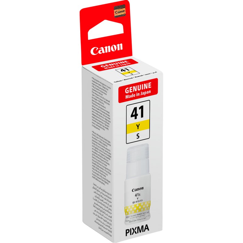 Canon Tinta Amarillo Gi-41s Y 5876c001 4400 Copias 40ml