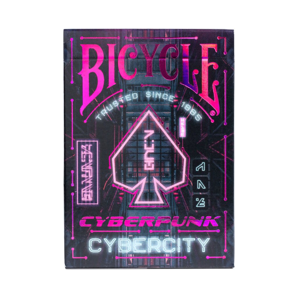 EAN 0073854094235 - Bicycle Cyberpunk Cyber City juego de cartas 56 pieza(s) imagen 1
